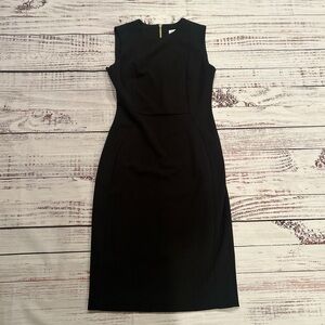 Calvin Klein Black Midi Dress